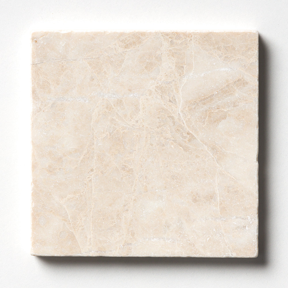Delicate Beige Tumbled Marble Tiles 4x4 Marble Tumbled 4x4 Tiles