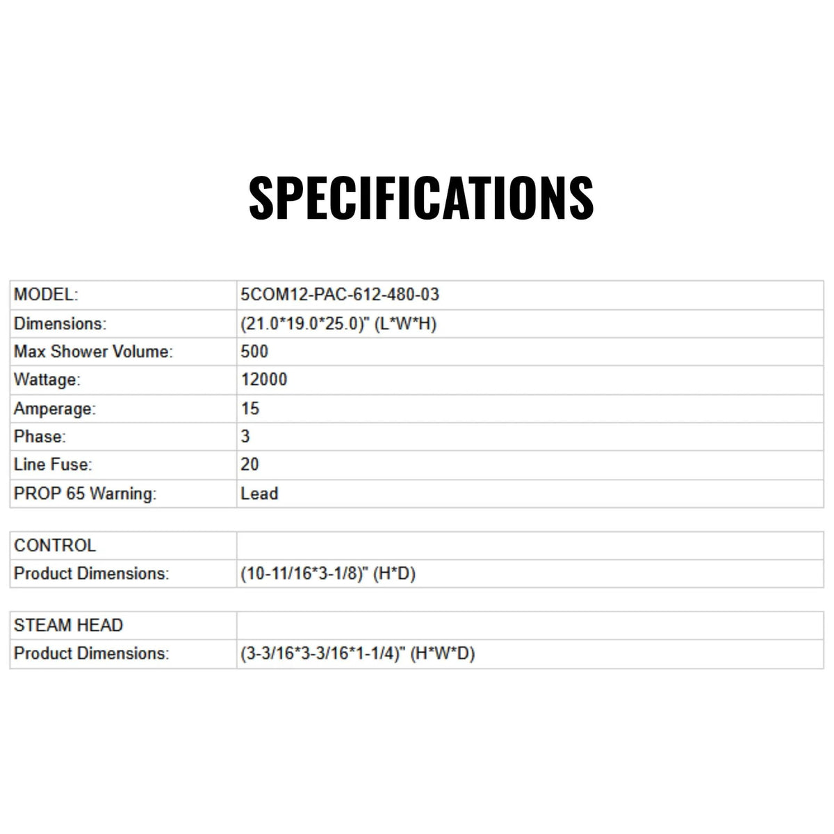 Delta 12KW Commercial Steam Boiler Package With Digital Control [5COM12-PAC-612] (SAK89523) by SAKSBY WHOLESALE
