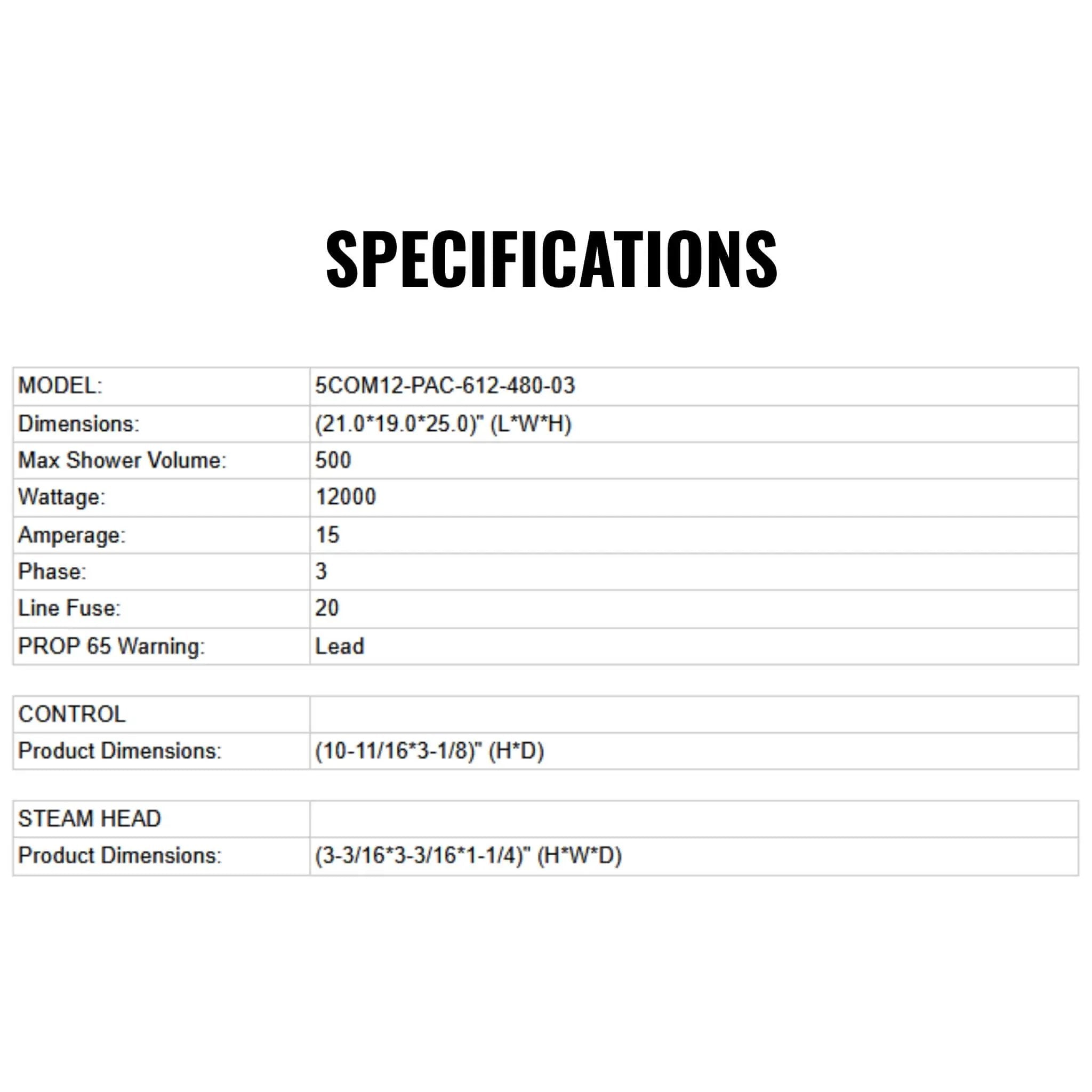 Delta 12KW Commercial Steam Boiler Package With Digital Control [5COM12-PAC-612] (SAK89523) by SAKSBY WHOLESALE