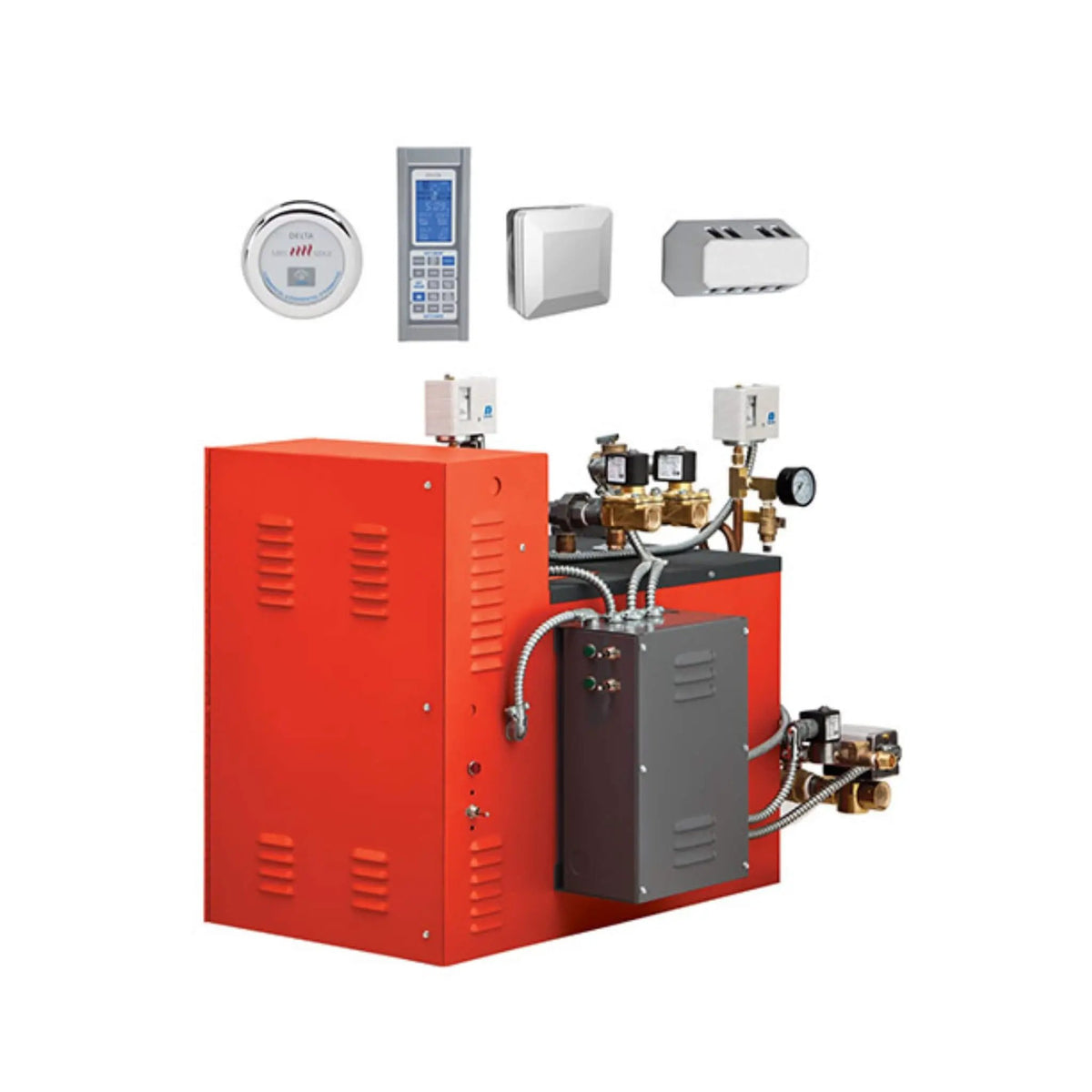 Delta 30KW Commercial Steam Generator Boiler Package With Control & Steamhead [5COM30-PAC-630] (SAK48923) by SAKSBY WHOLESALE