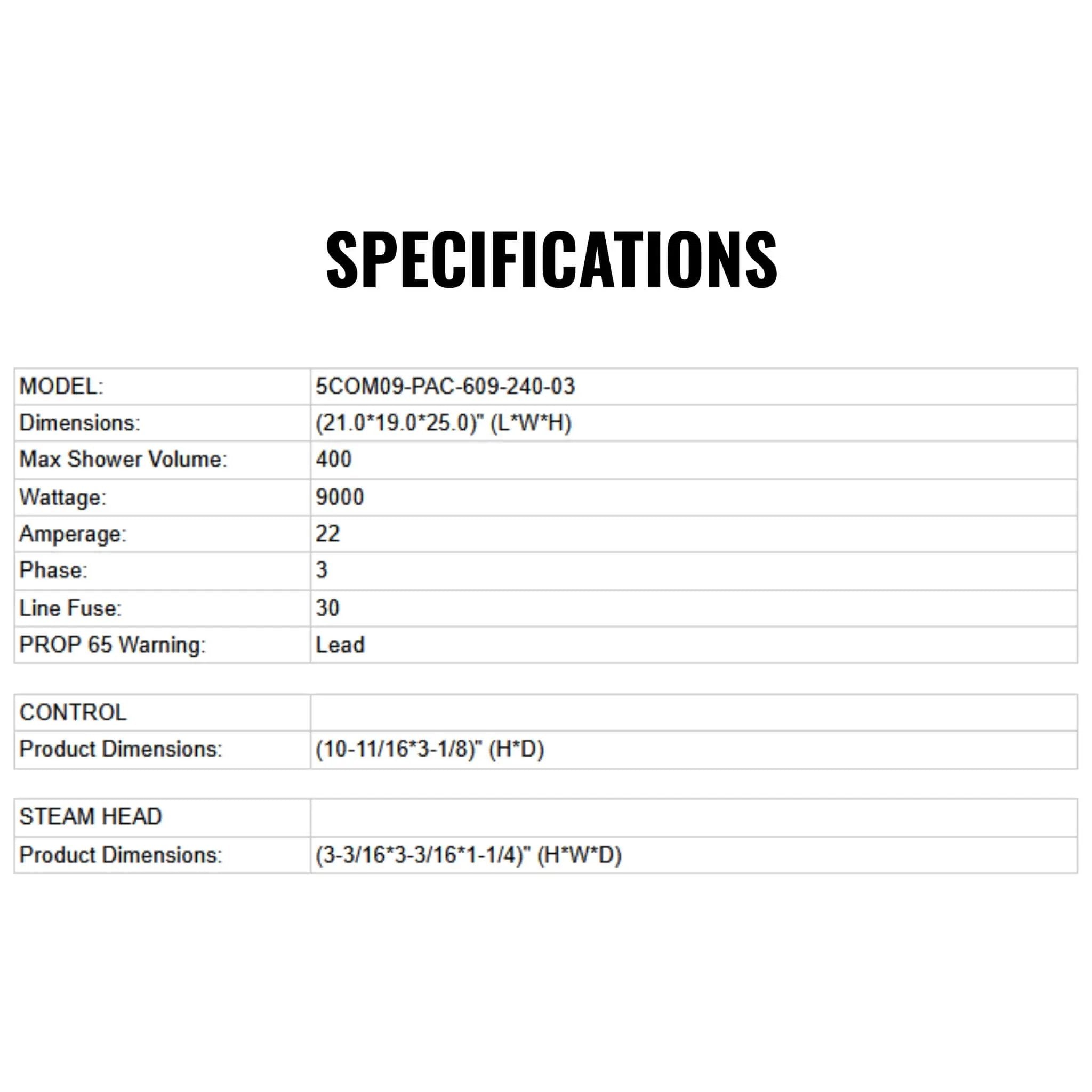 Delta 9KW Commercial Steam Boiler Package With Digital Control [5COM09-PAC-609] (SAK90674) by SAKSBY WHOLESALE
