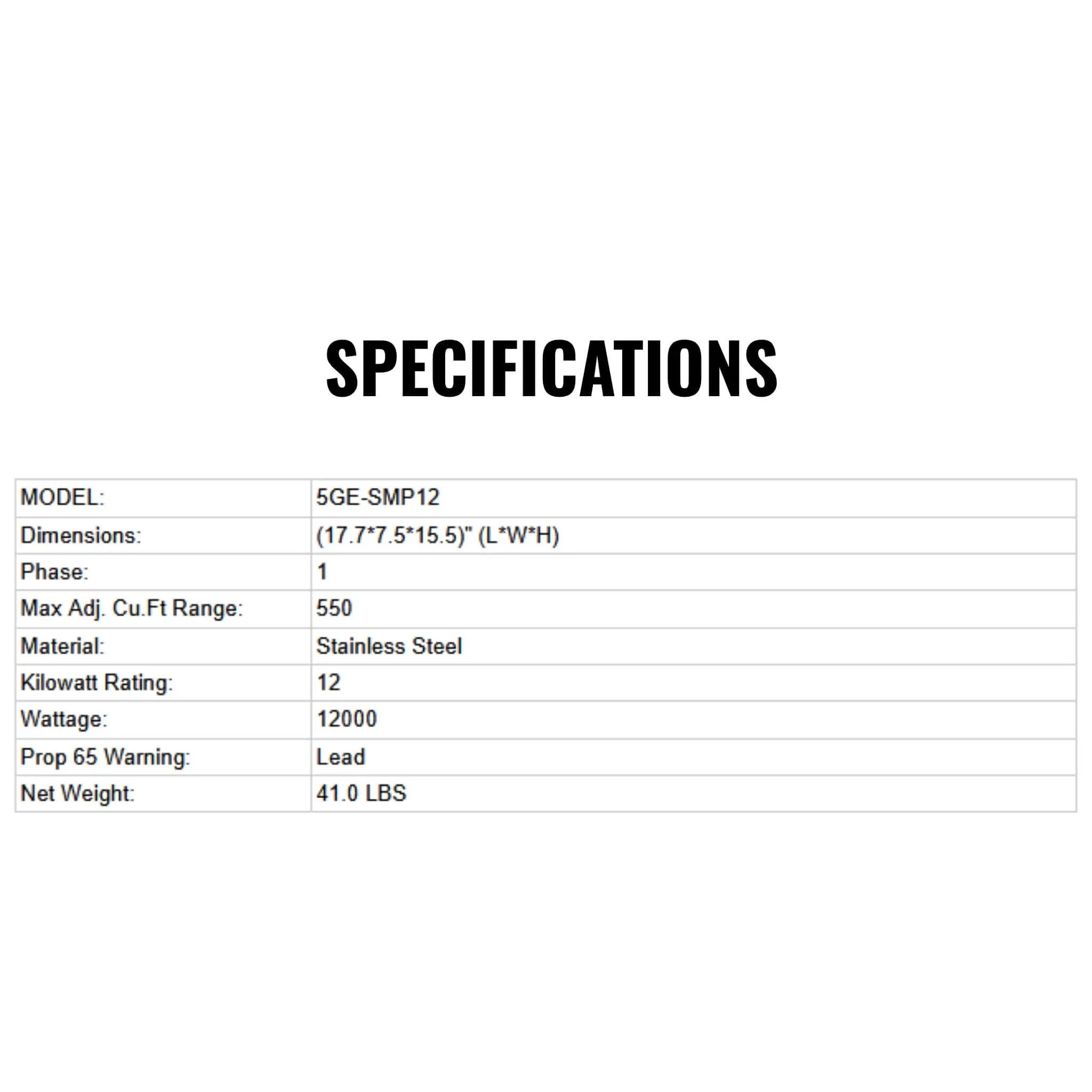 Delta SteamScape 12KW SMP12 Steam Generator [5GE-SMP12] (SAK23569) by SAKSBY WHOLESALE