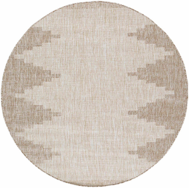 Djugun Beige Indoor & Outdoor Rug by Boutique Rugs