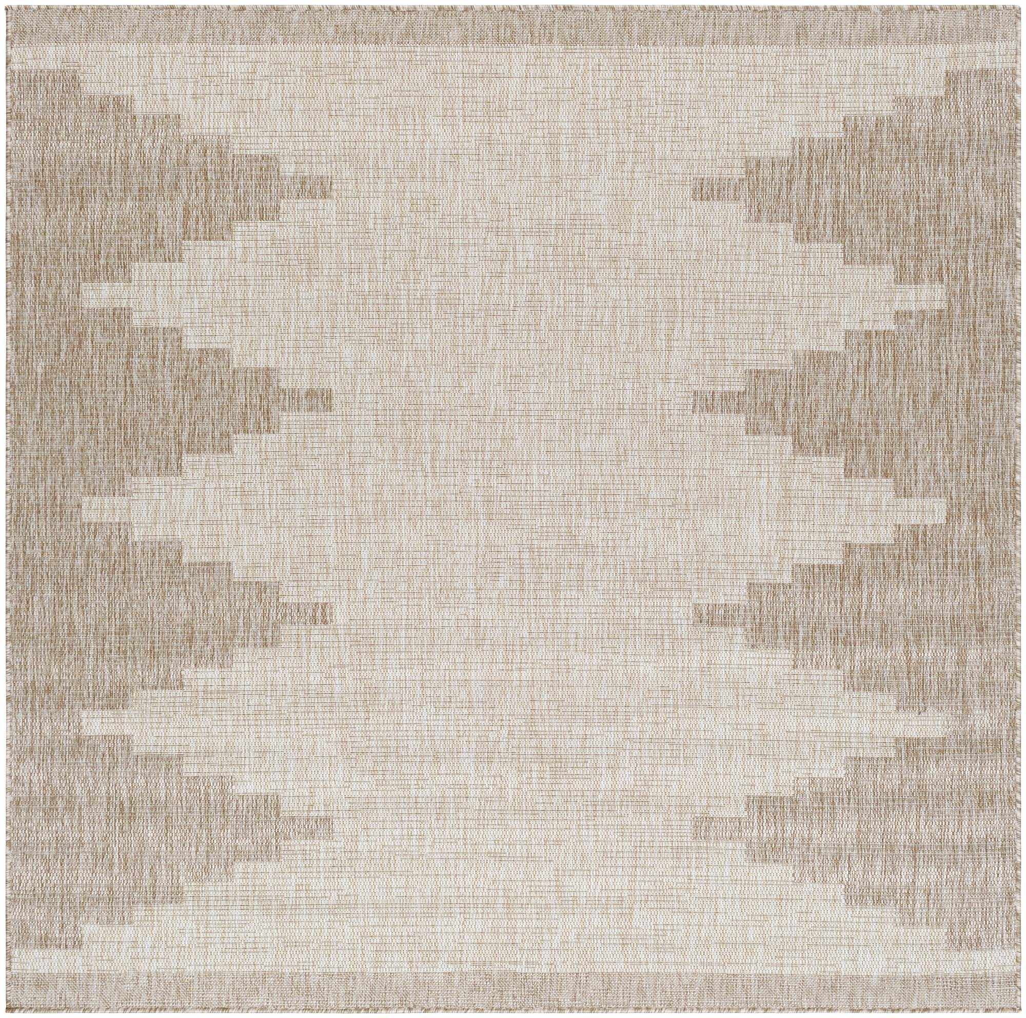 Djugun Beige Indoor & Outdoor Rug by Boutique Rugs