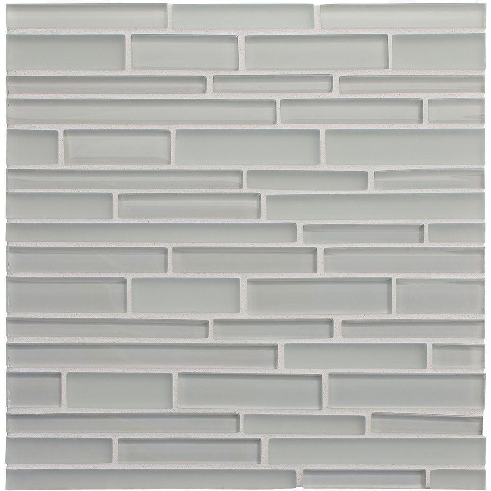 Deriva Gloss/Matte Interlocking Slides Glass Mosaics 12x12 Glass Gloss/Matte 12x12 Mosaics