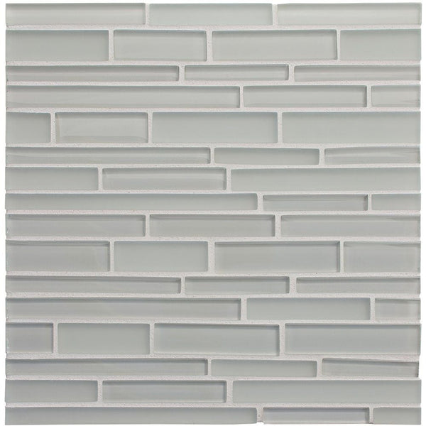 Deriva Gloss/matte Interlocking Slides Glass Mosaics 12x12