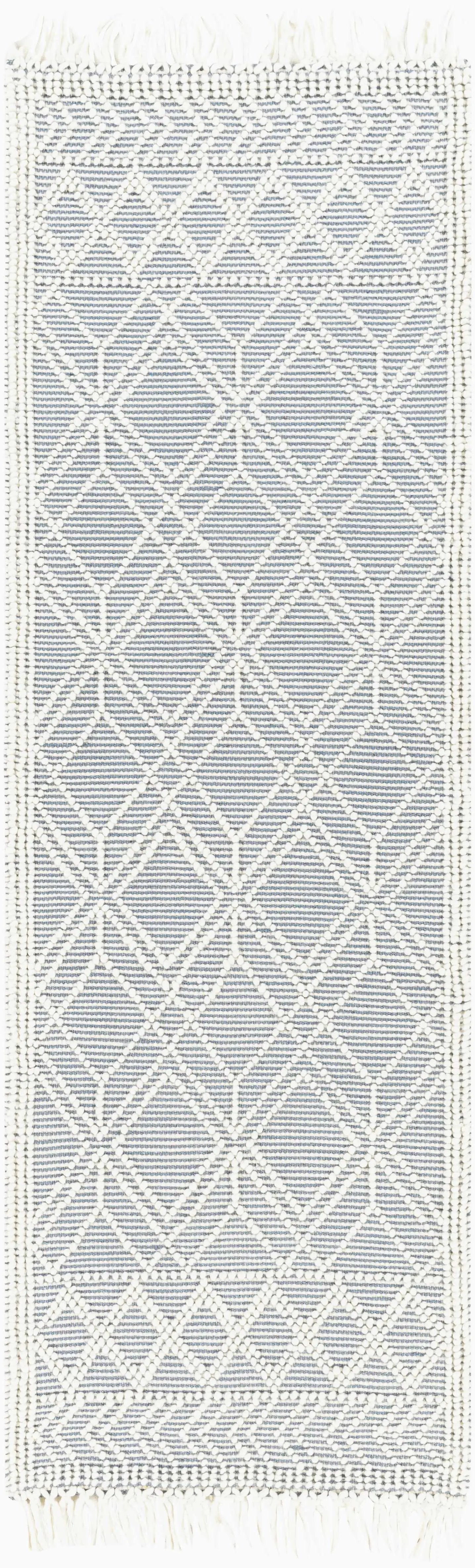 Ramsbury Denim Blue Wool Rug by Boutique Rugs