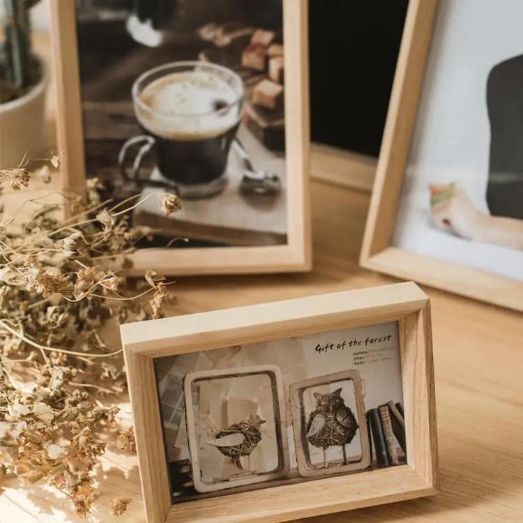 Desktop Solid Wood Photo Frame by RusticReach