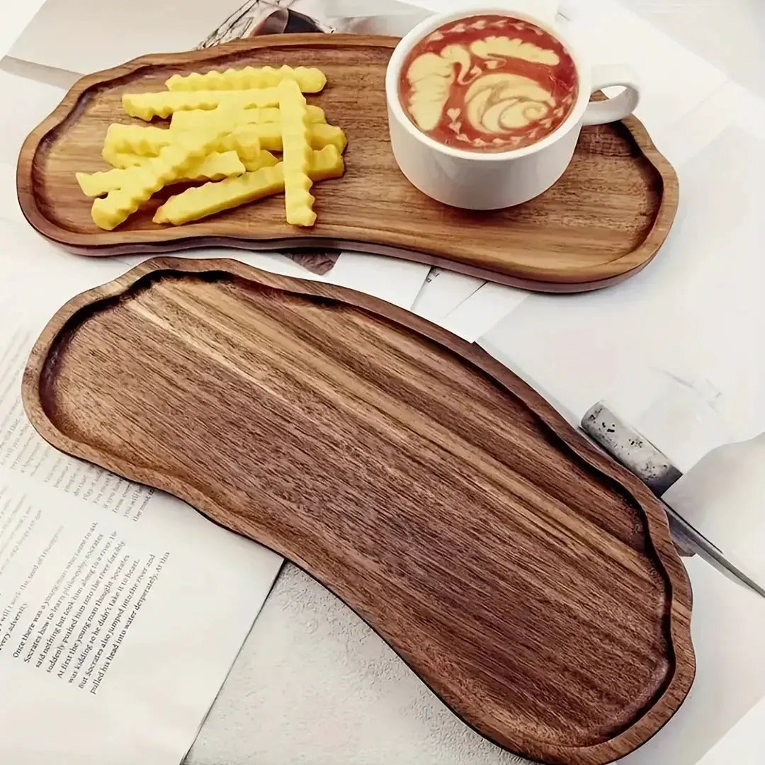 Dessert Tray - Wooden Rectangular by House Of Avana