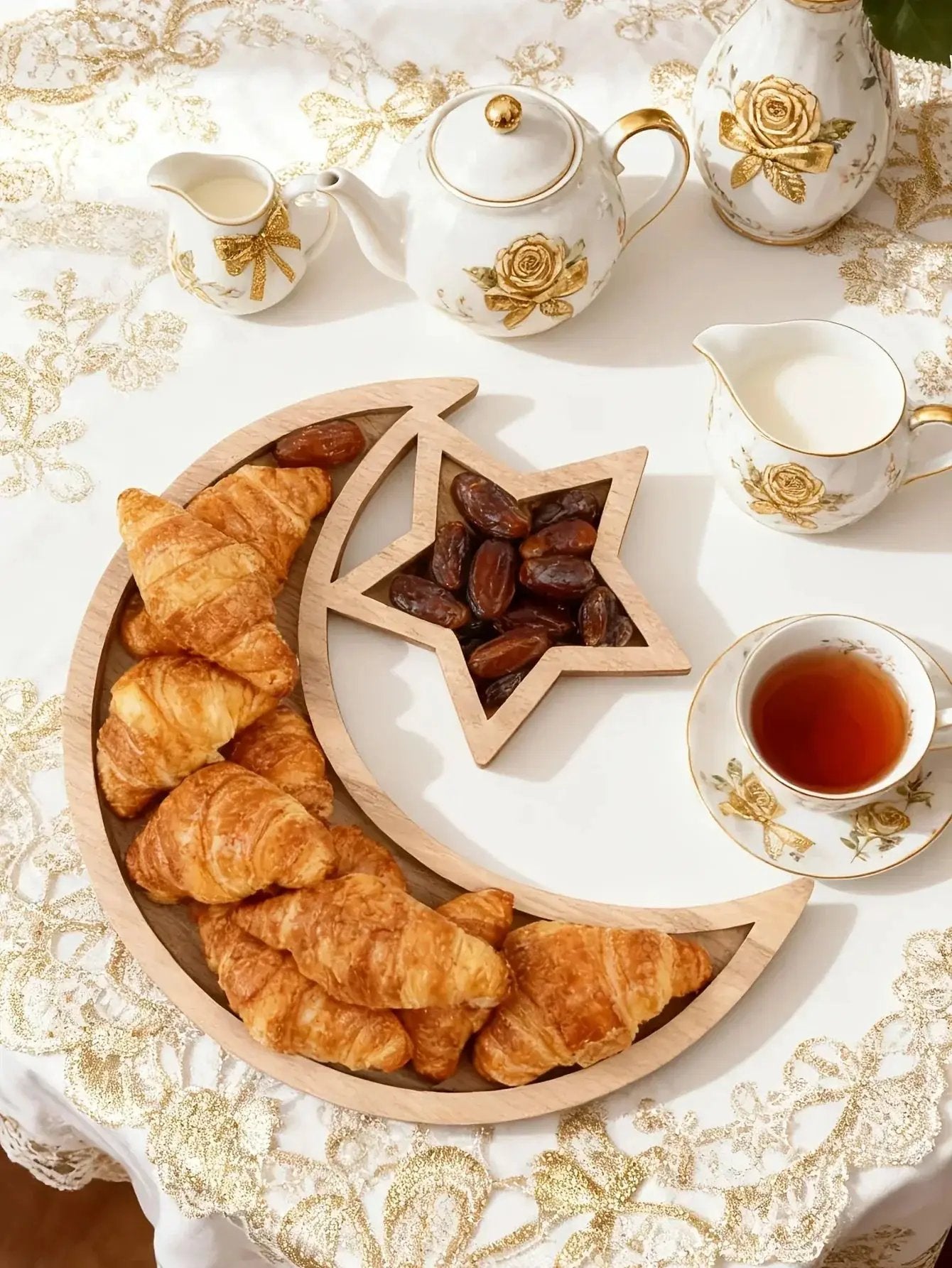 Dessert Tray - Wooden Serving by House Of Avana