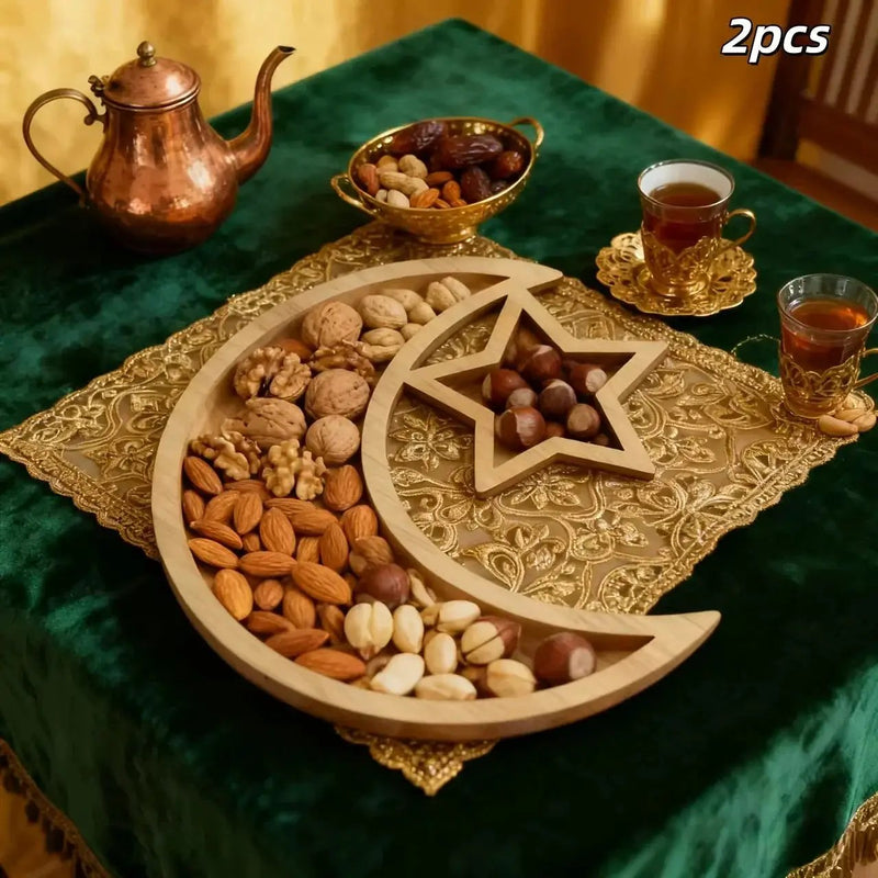Dessert Tray - Wooden Serving by House Of Avana