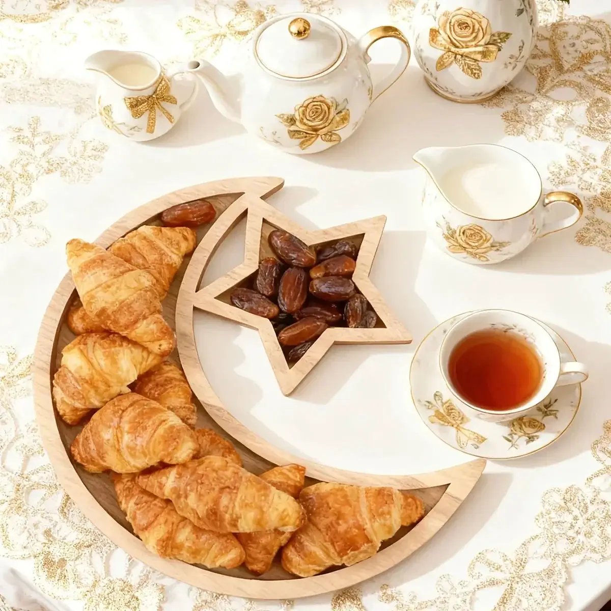 Dessert Tray - Wooden Serving by House Of Avana