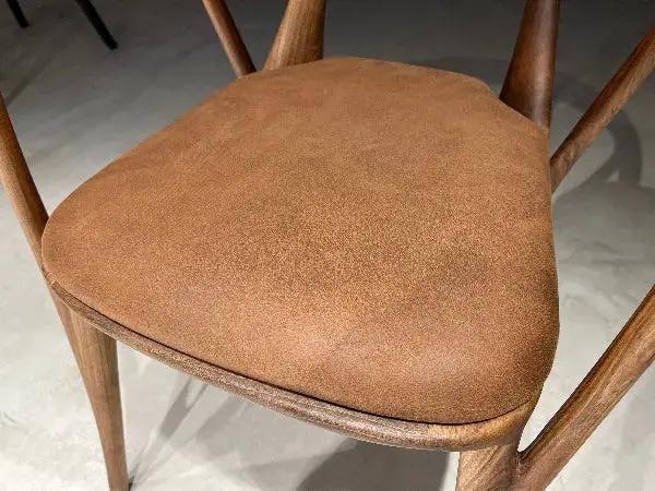Luxury Premium Solid Walnut Chair - Italian Style, detail 2
