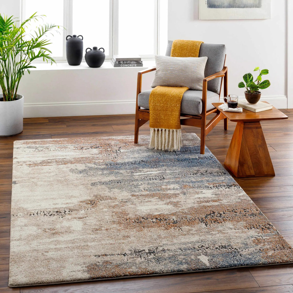 Deven Area Rug - Clearance, installed in a room