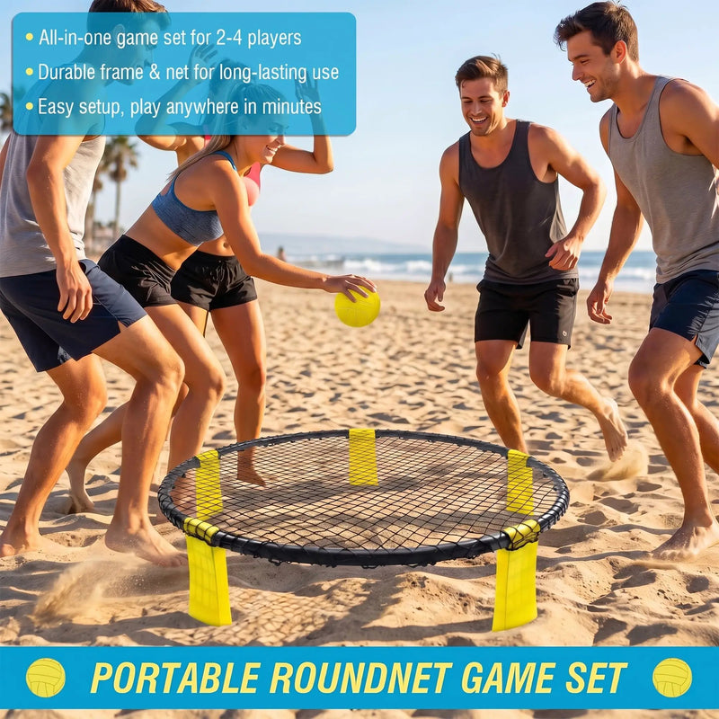 Outdoor Roundnet Game Set by HouseOfZazla