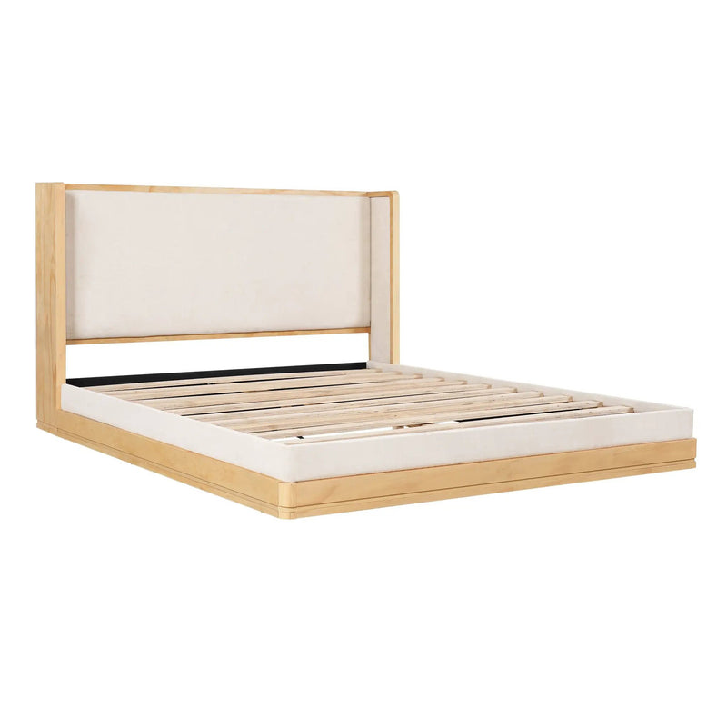 Mid-Century Modern Wood Bed Frame by HouseOfZazla