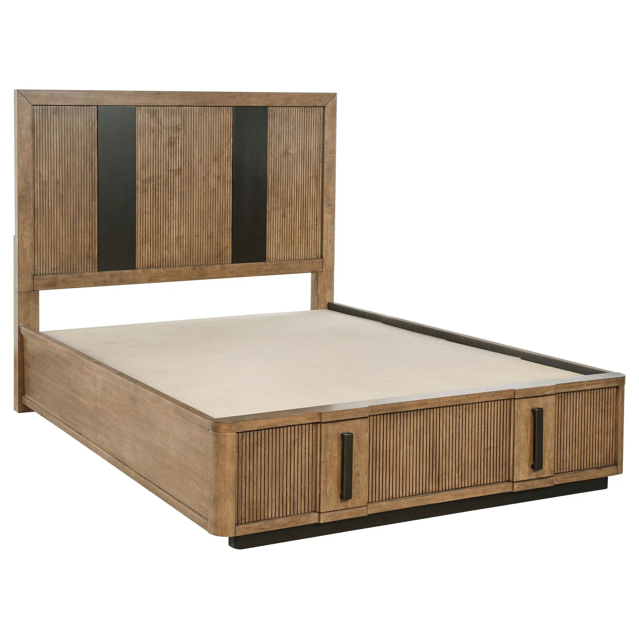 Terrace 2-drawer California King Storage Bed Ash Brown by Unique Piece Furniture