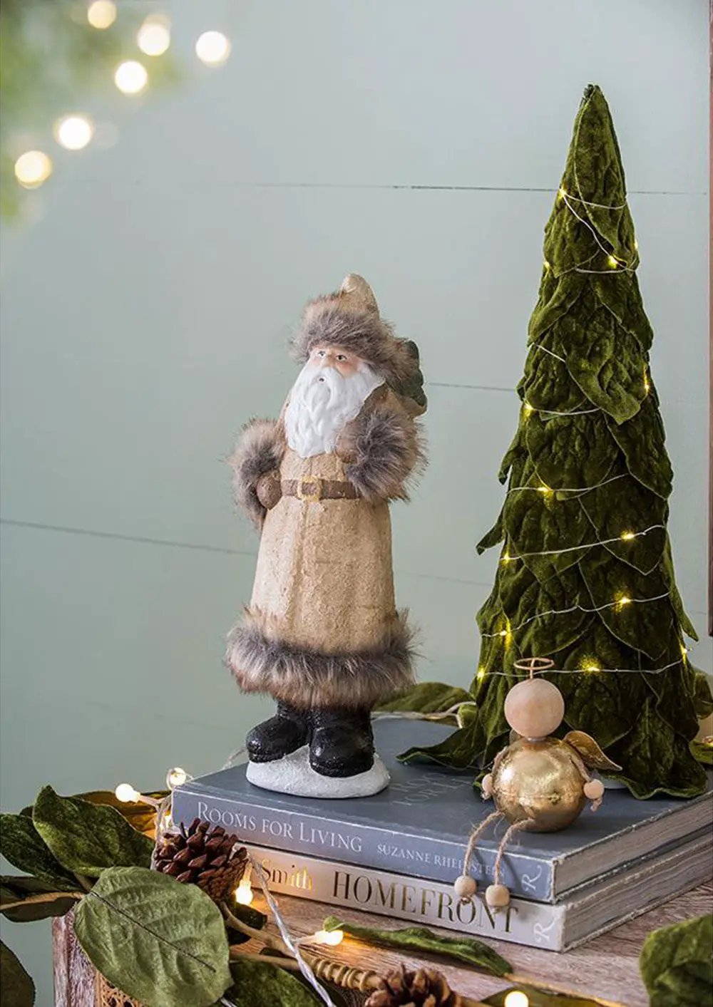 Christmas Gnomes Decorations, Christmas Table Home Ornaments For Holiday Party Gifts (Set of 2) - Beige / White by HouseOfZazla