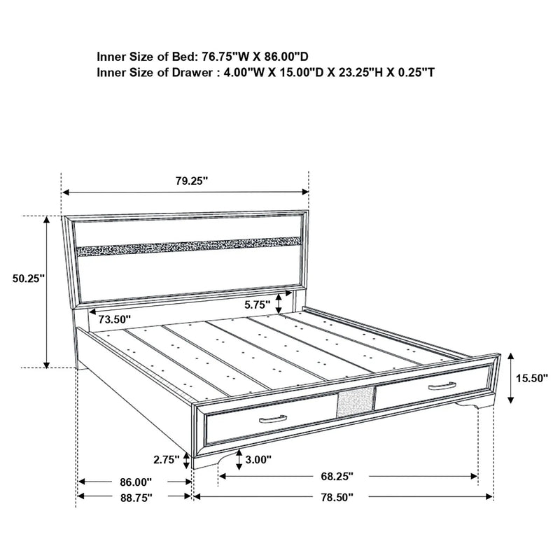 Annie - Panel Bed by HouseOfZazla