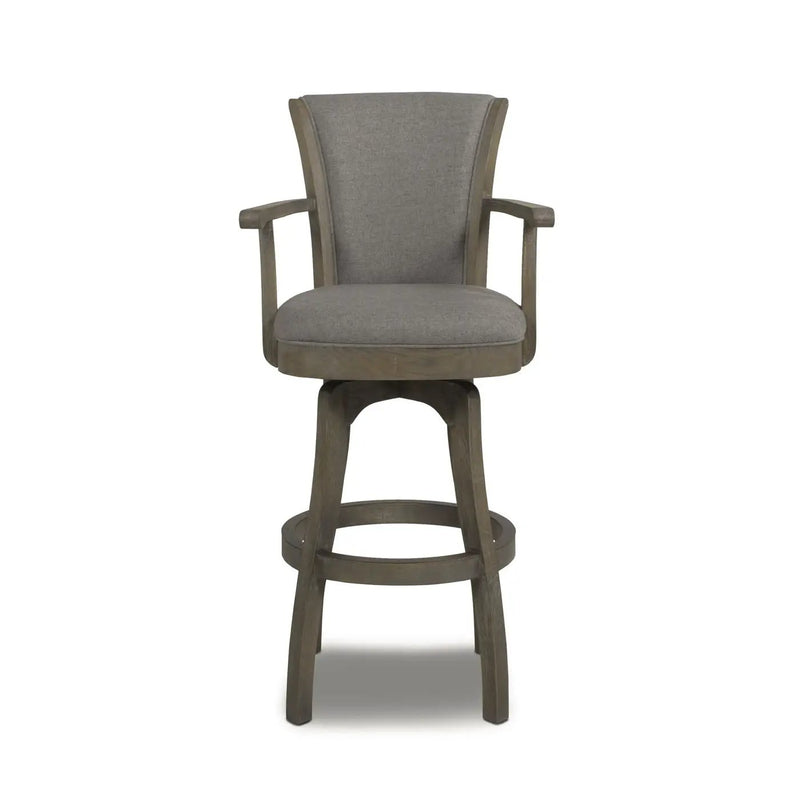Williams - Swivel Bar Stool With Armrests by HouseOfZazla
