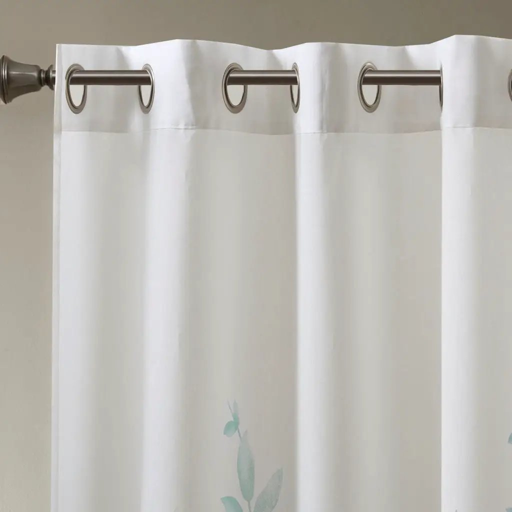 Burnout Printed Curtain Panel (Single Panel) by HouseOfZazla