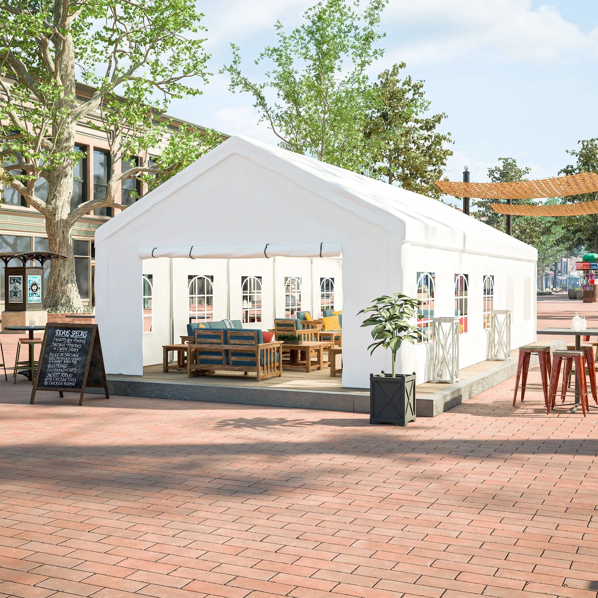 16x32FT Party Tent Heavy Duty Large Wedding Event Shelters by HouseOfZazla