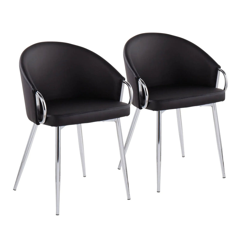 Claire - Contemporary / Glam Stylish Design Chair (Set of 2) by HouseOfZazla