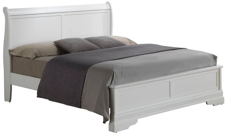 Sleigh Bed With Low Footboard by Unique Piece Furniture