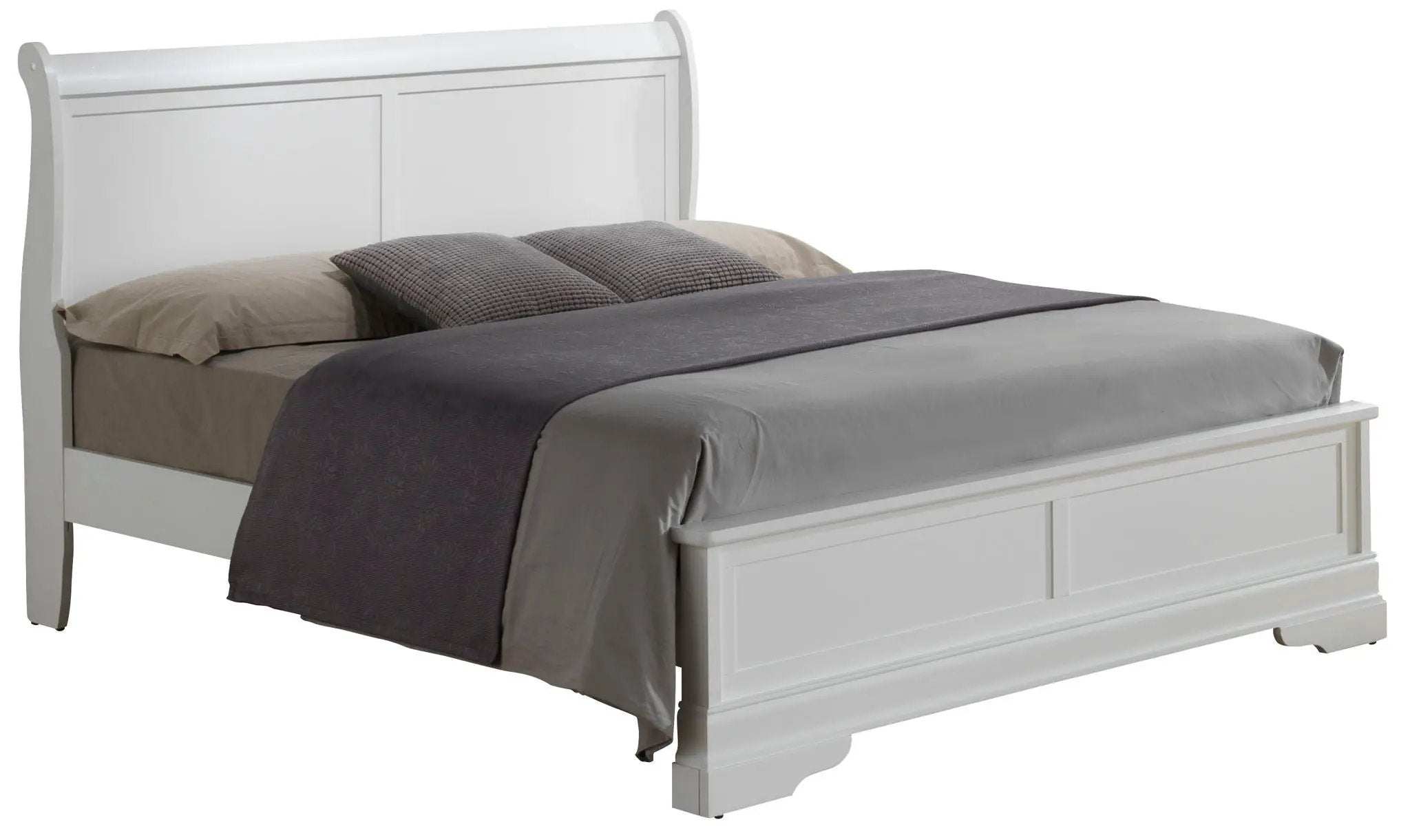 Sleigh Bed With Low Footboard by HouseOfZazla