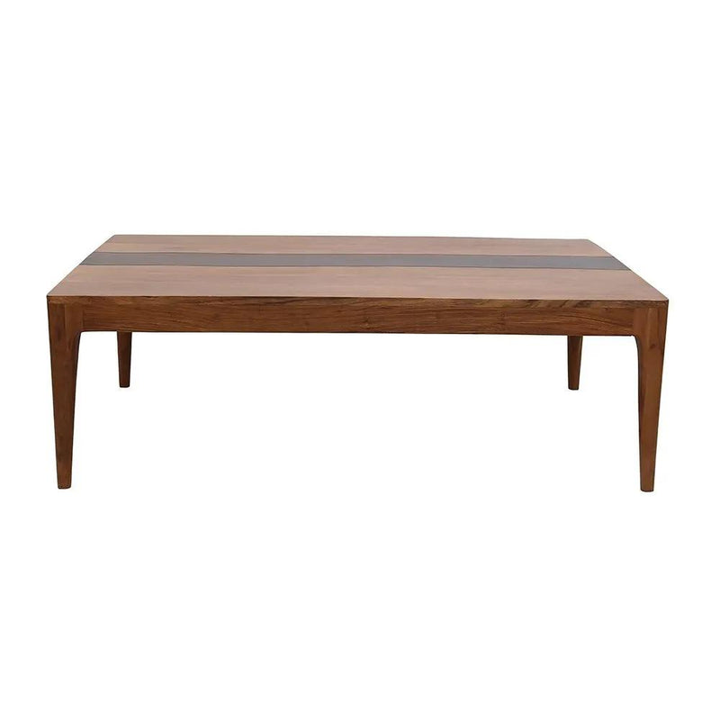 Wood Dining Table - Natural Wood / Brown by HouseOfZazla