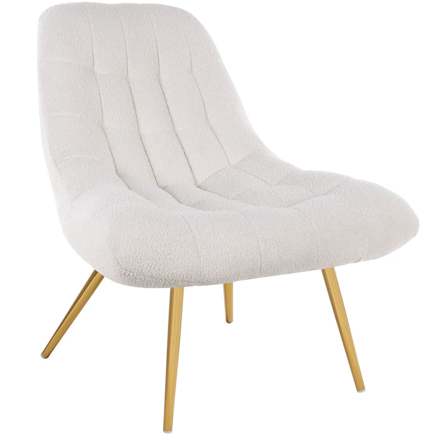 Aubrey - French Boucle Lounge Chair by HouseOfZazla