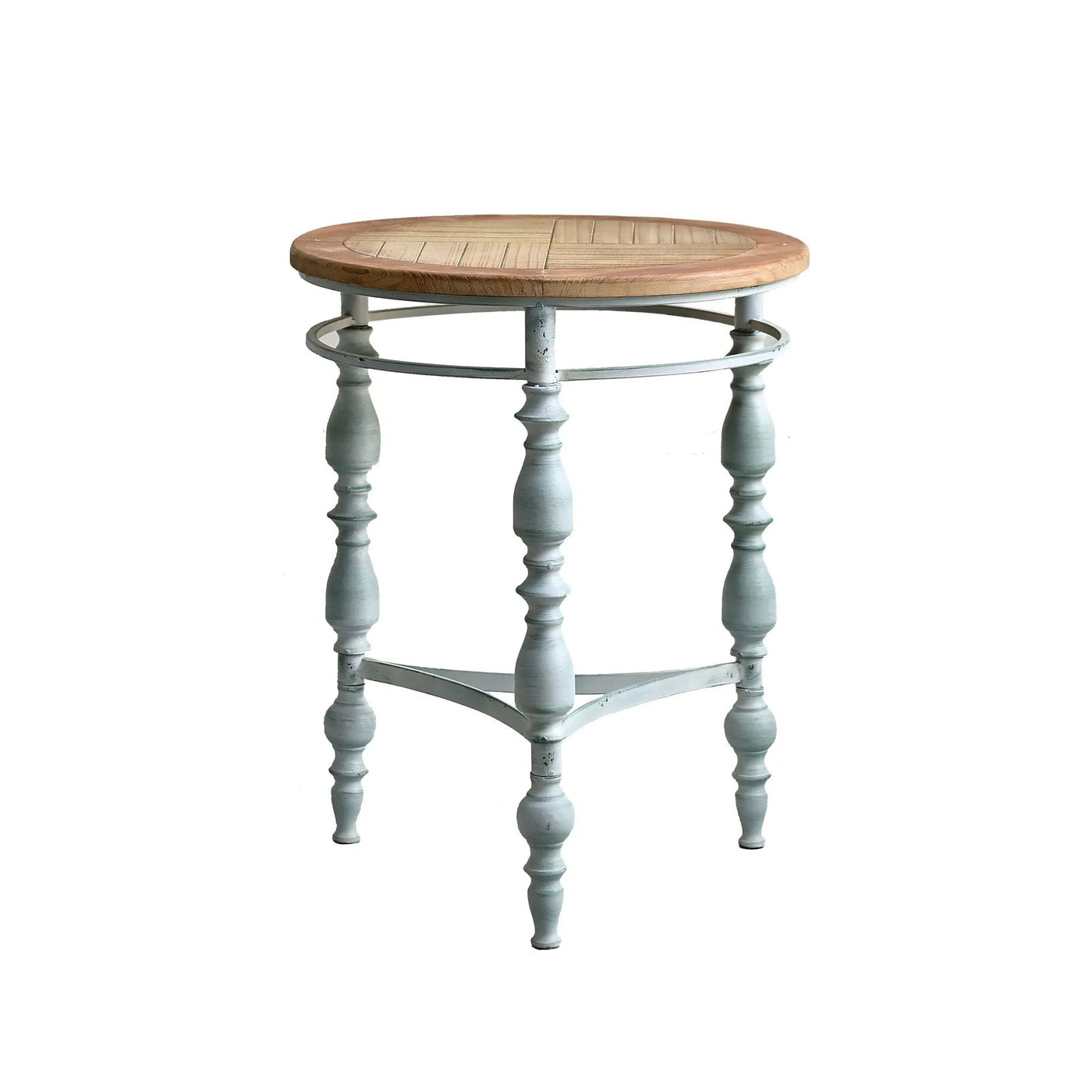 Round Top Carved Table For Living Room by HouseOfZazla