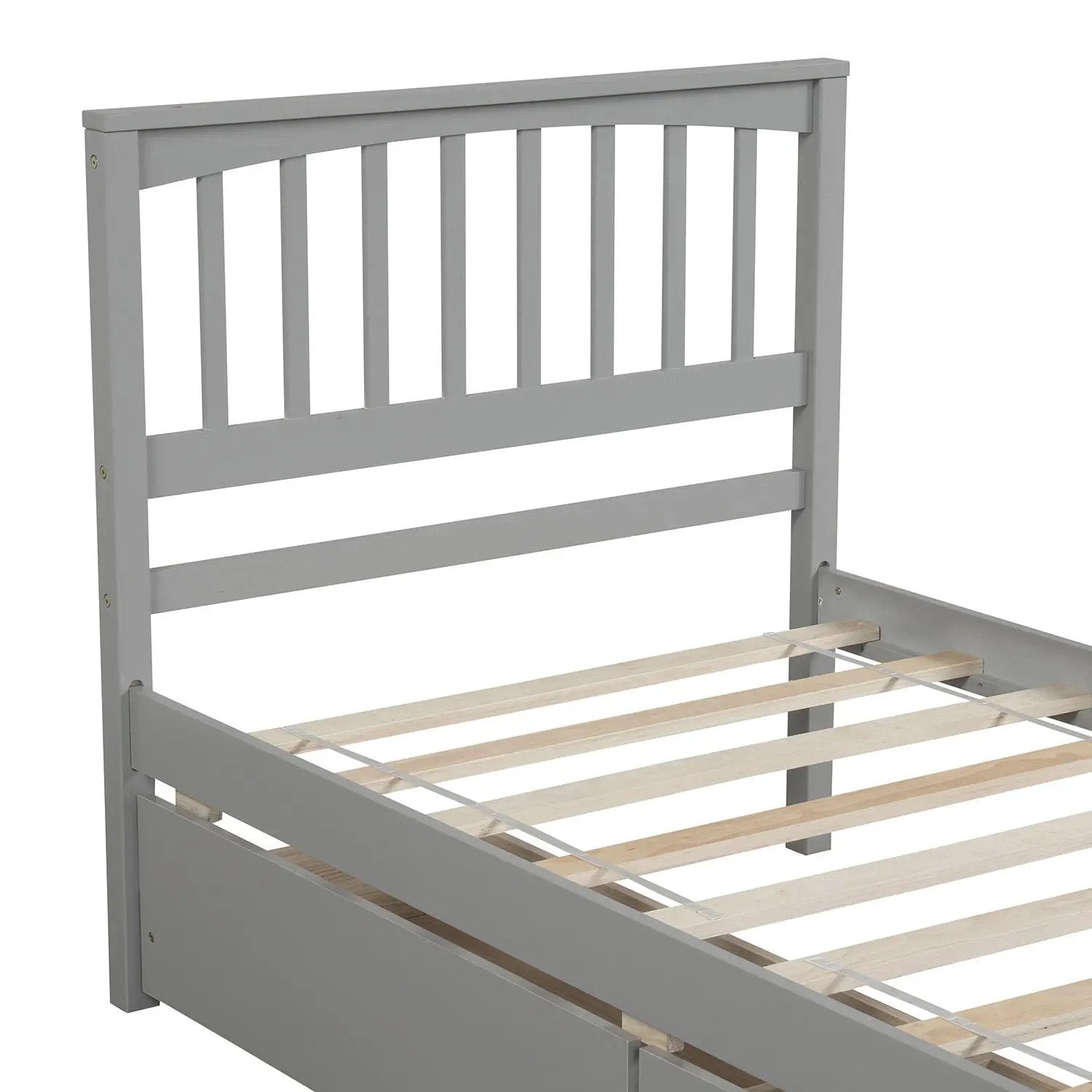Platform Bed With Two Drawers by Unique Piece Furniture