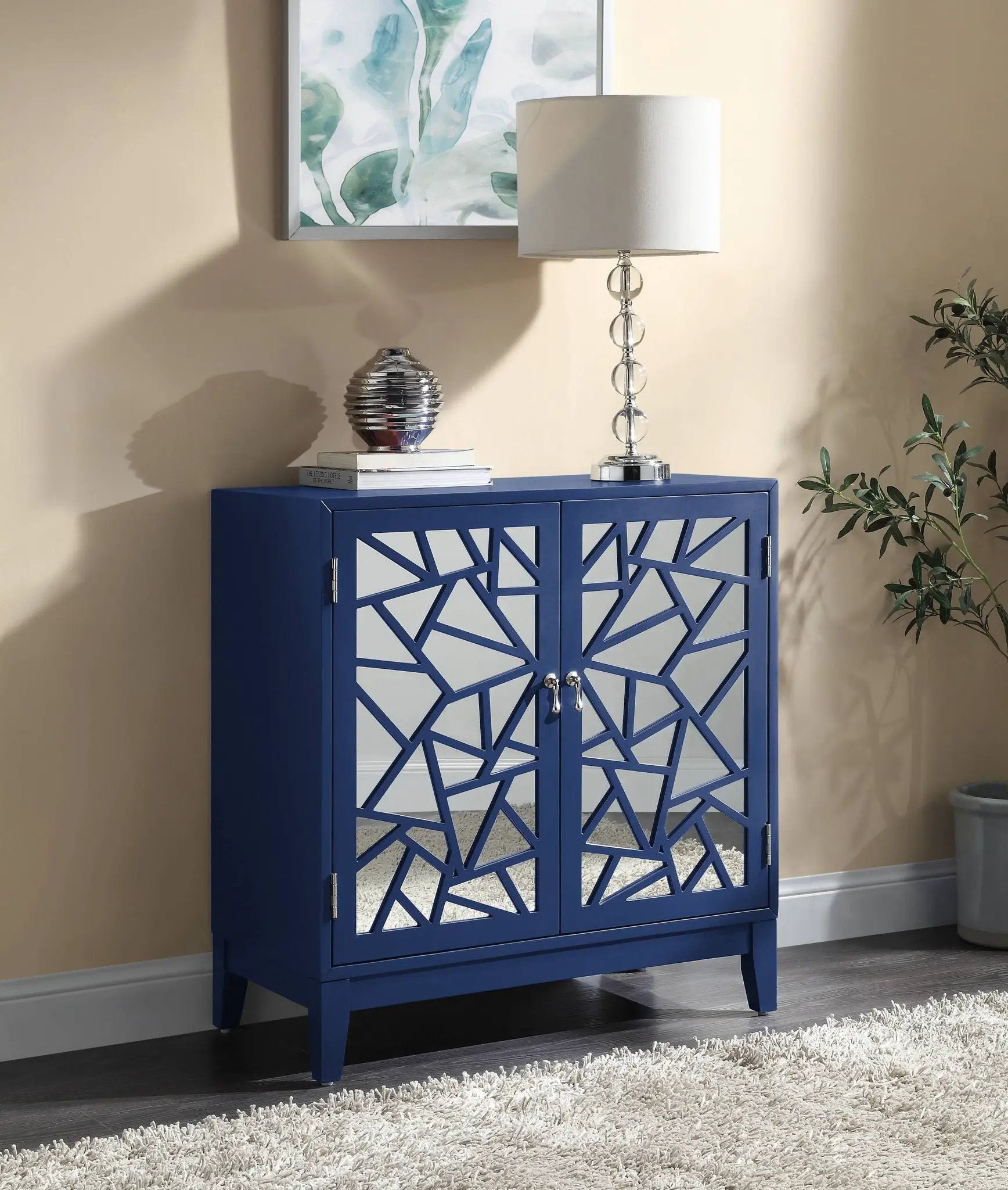 Einstein - Console Cabinet - Blue by Unique Piece Furniture