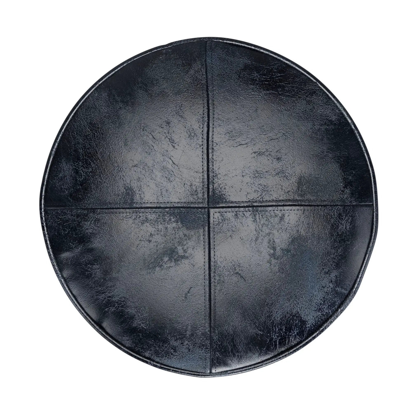 Connor - Handcrafted Round Pouf by HouseOfZazla