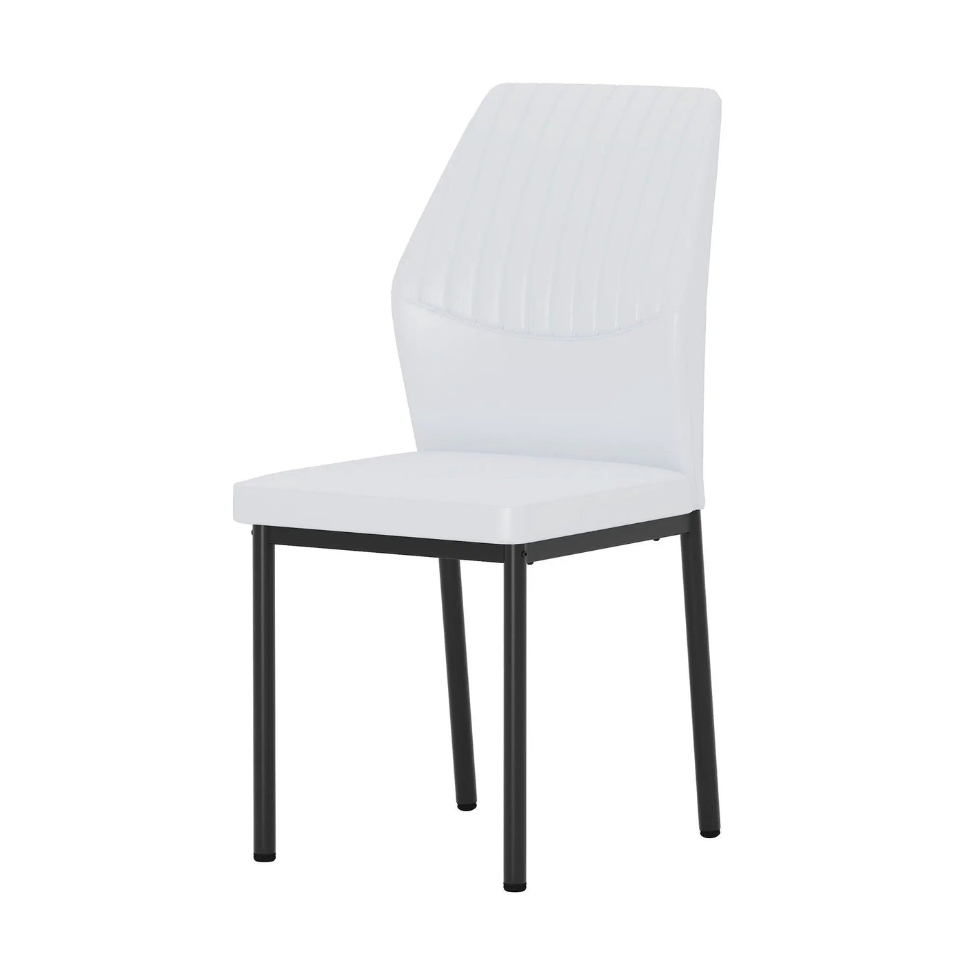 Ergonomic Simple Chair With Metal Leg by HouseOfZazla