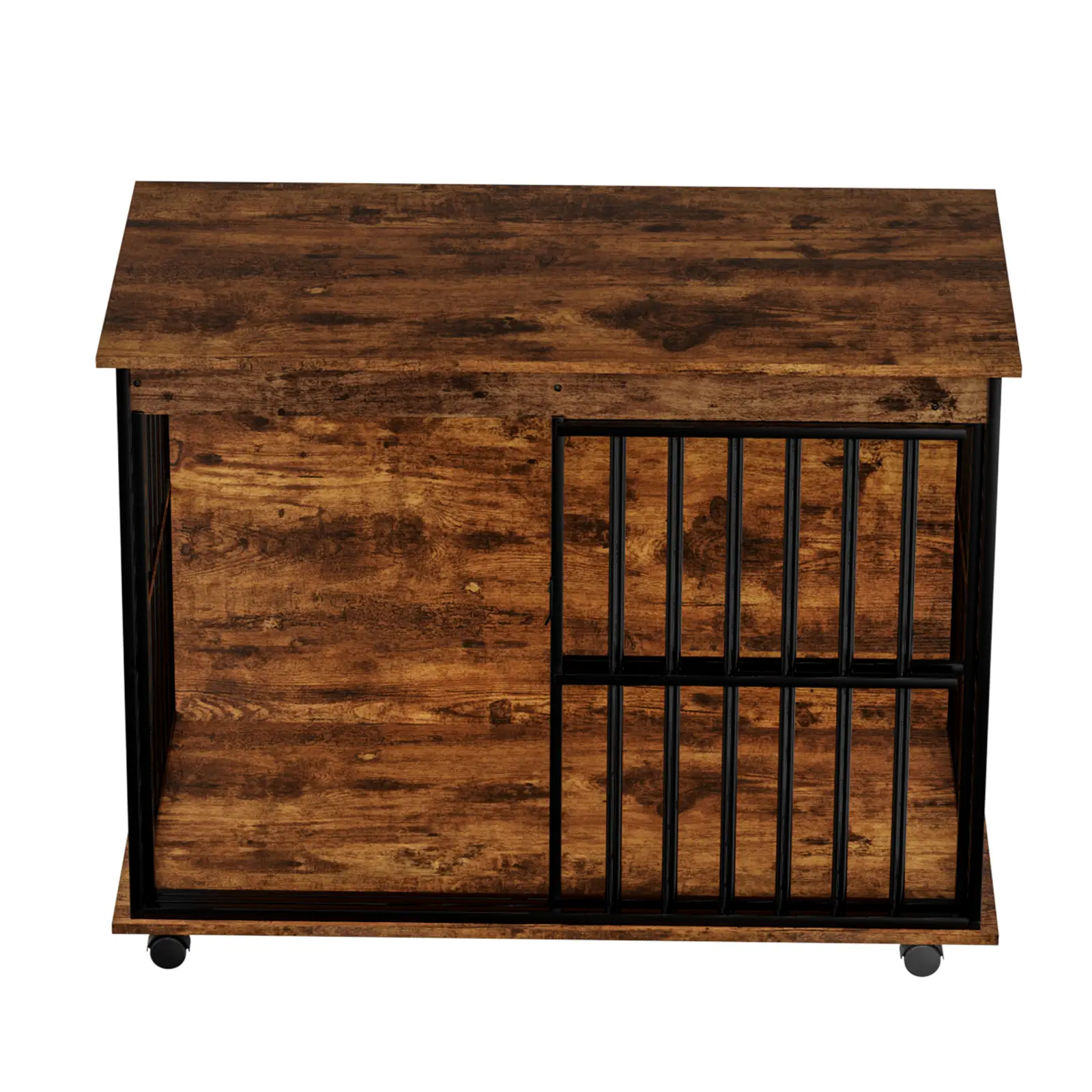 Large Wooden Dog Crate Furniture by HouseOfZazla