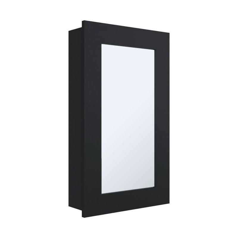 Medicine Cabinet 25.7" H, 1 Door, 3 Shelves, 1 Mirror by HouseOfZazla