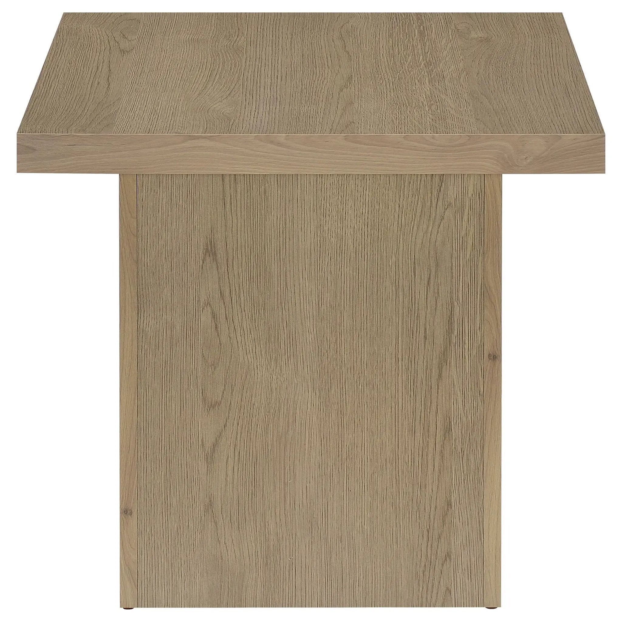 Devar 3-piece Square Cocktail Coffee End Table Set Latte by Unique Piece Furniture