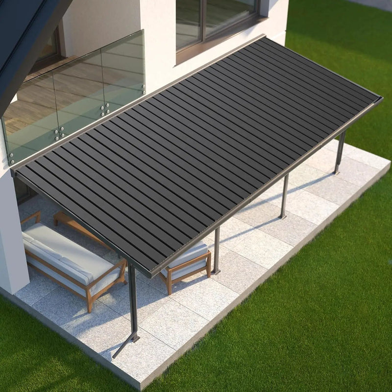 20 PCS Metal Roofing Panels, Galvanized Steel, Waterproof, Heavy Duty by HouseOfZazla