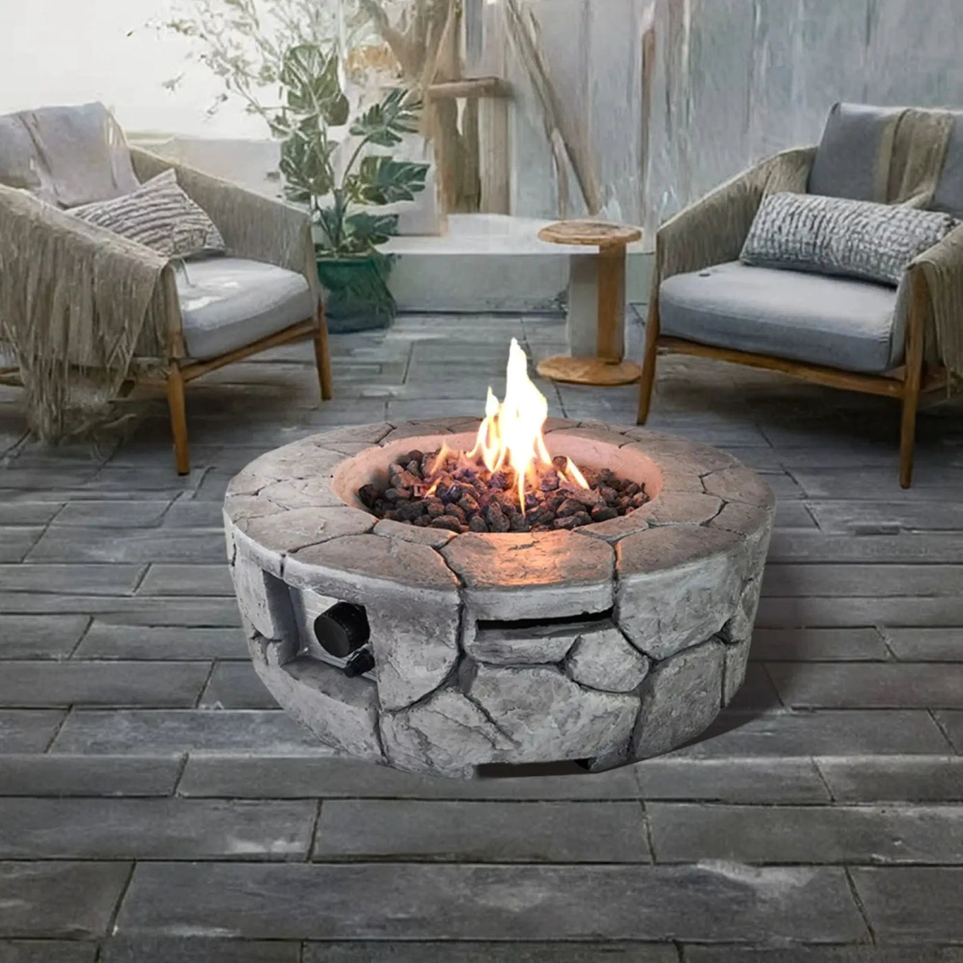 Reinforced - Outdoor Fire Pit Versatile Design by Unique Piece Furniture