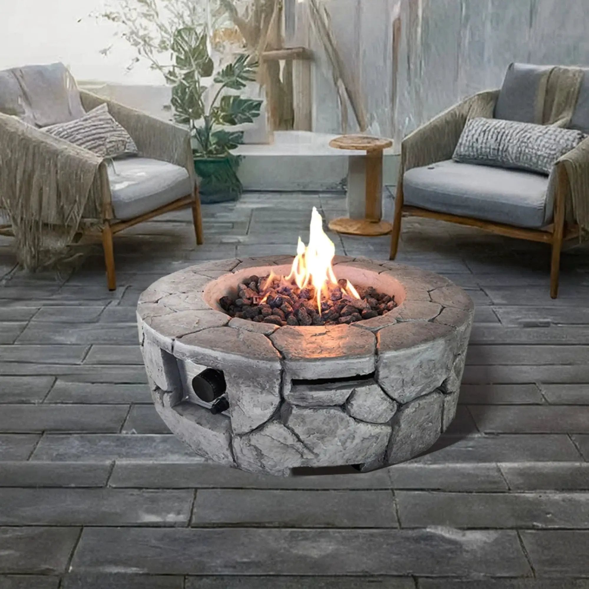 Reinforced - Outdoor Fire Pit Versatile Design by HouseOfZazla