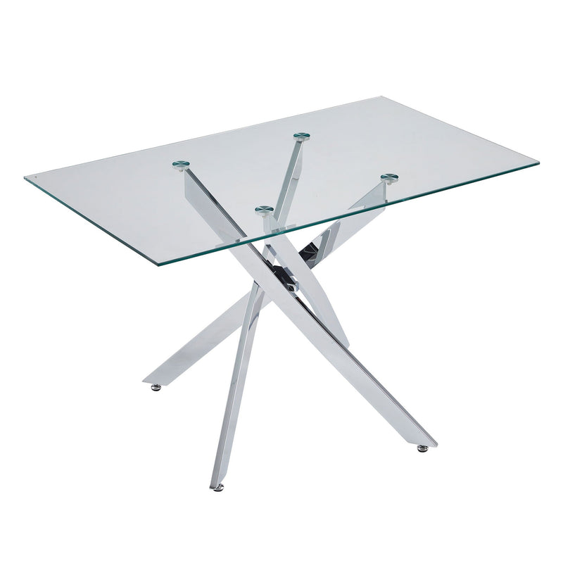 Modern Rectangular Table For Dining Room by HouseOfZazla