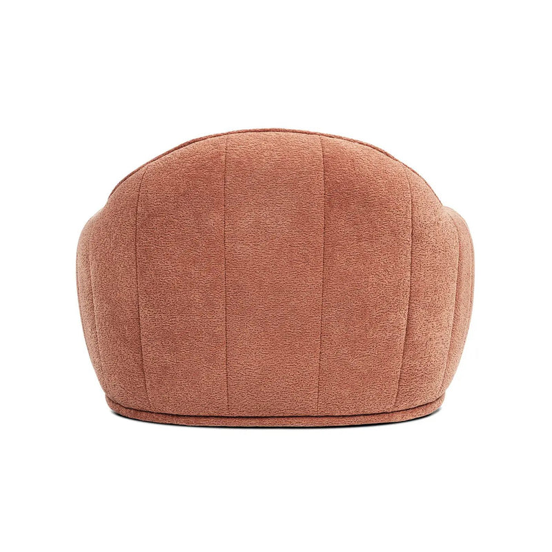 Louie 30.5" Modern Dog Sofa Bed with Bone Pillow, Medium, Spice by HouseOfZazla