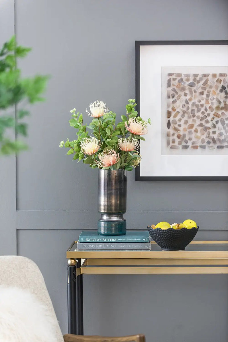 D5.1x13.2" Glass Vase by HouseOfZazla