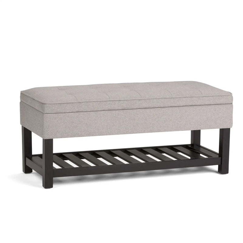 Cosmopolitan - Storage Ottoman Bench With Open Bottom by Unique Piece Furniture