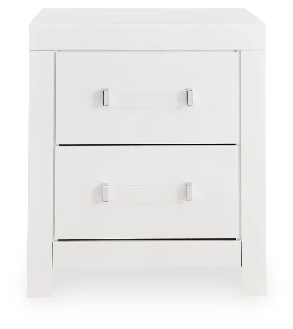 Maeling - Two Drawer Night Stand by Unique Piece Furniture