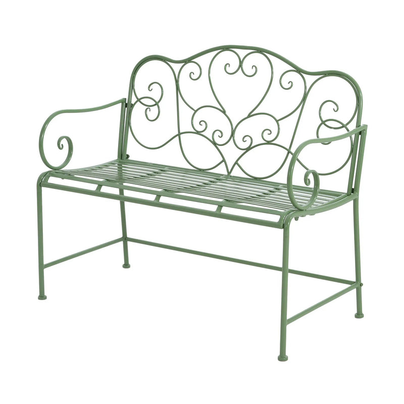 Sunnydaze Outdoor Garden Bench - Green by HouseOfZazla