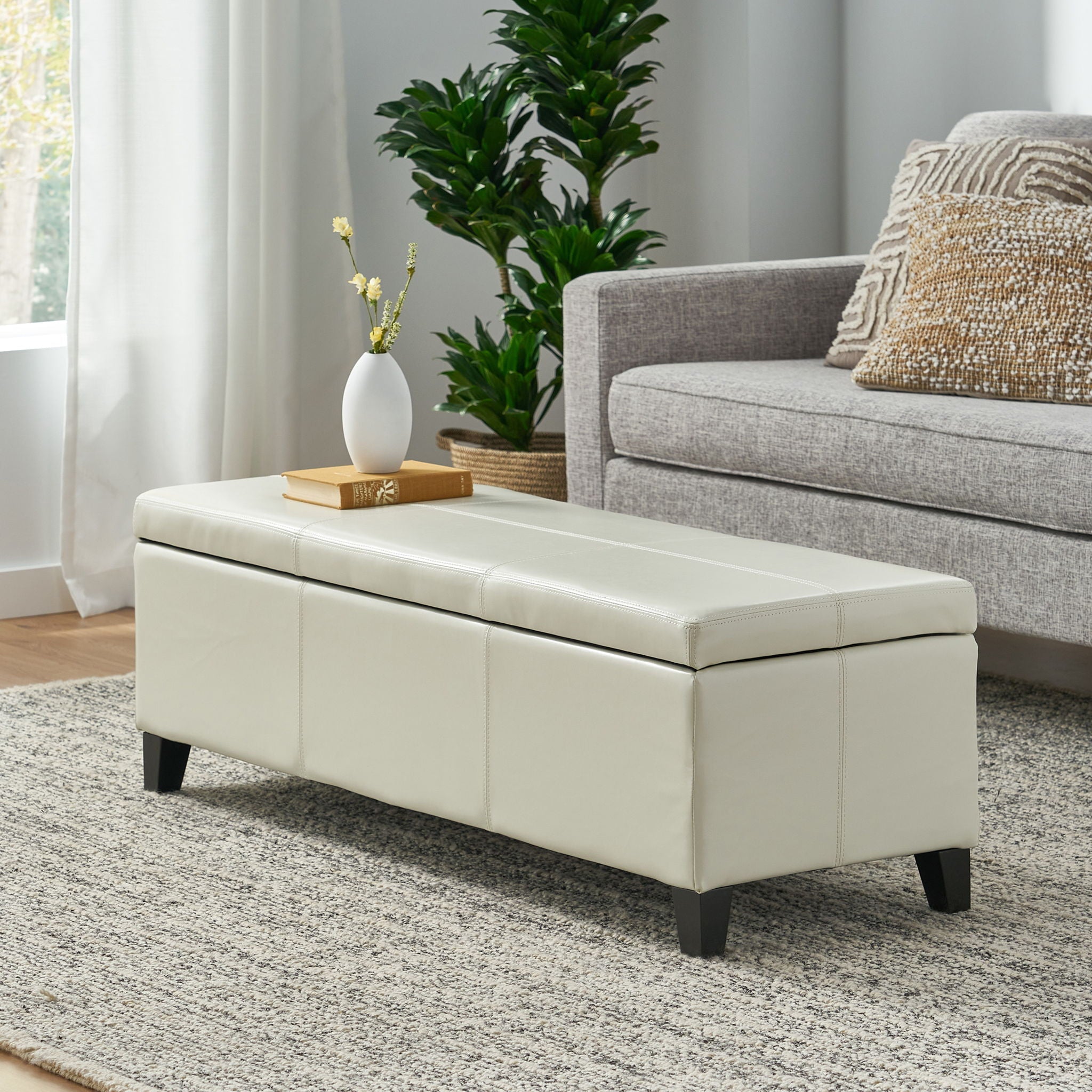 Glouster Contemporary Storage Ottoman by HouseOfZazla