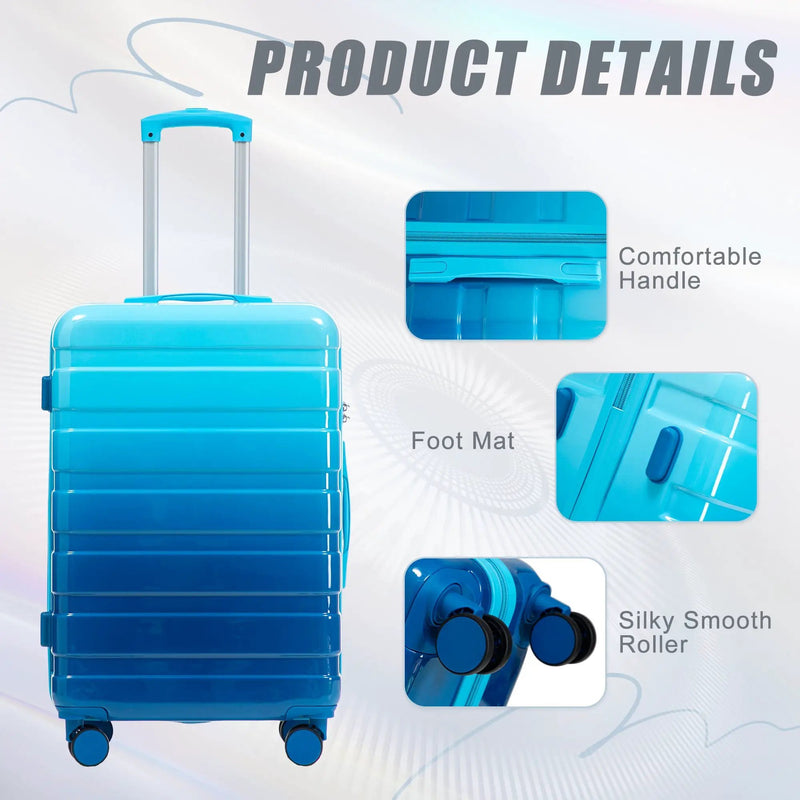 PC Spinner Wheel Luggage Set by HouseOfZazla